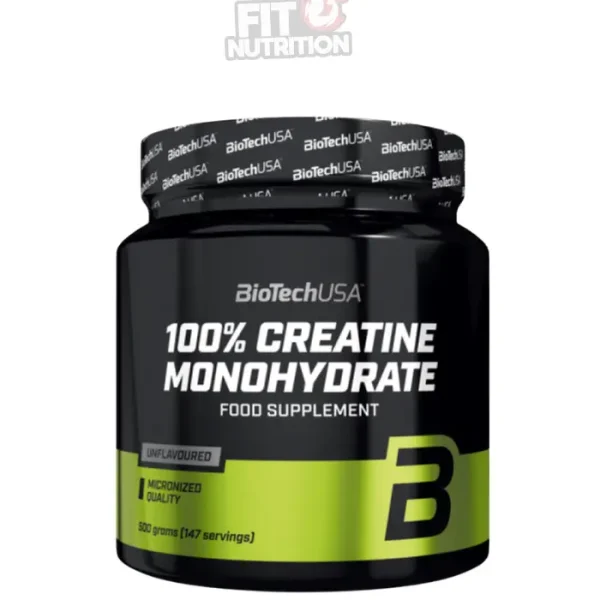 100% Creatine Monohydrate micronisee 500g Biotech USA