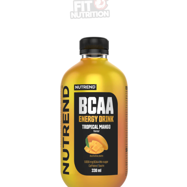 BCAA Energy Drink 330ml Tropical Mango - Nutrend