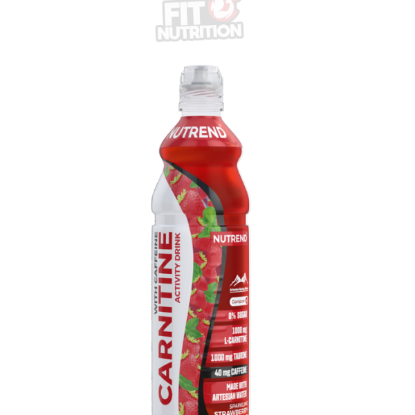 Carnitine activity drink Raspberry avec cafeine 750ml - Nutrend