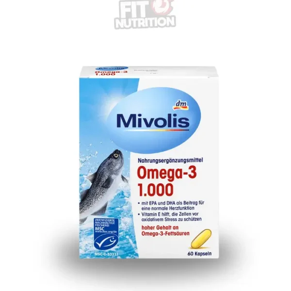 Mivolis Oméga 3-1000, 60 Gélules