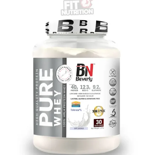 PURE WHEY 80% Protéines | 1,5 kg |Whey Protéine | Pur sans saveur