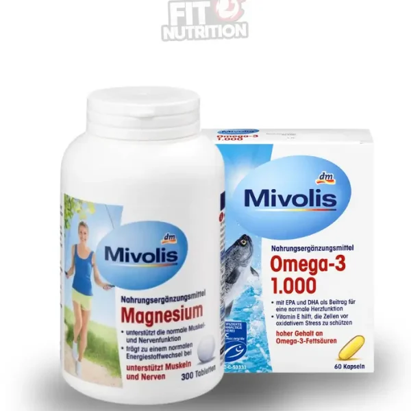 pack - Mivolis Oméga 3 & Magnesium 300 Comprimés