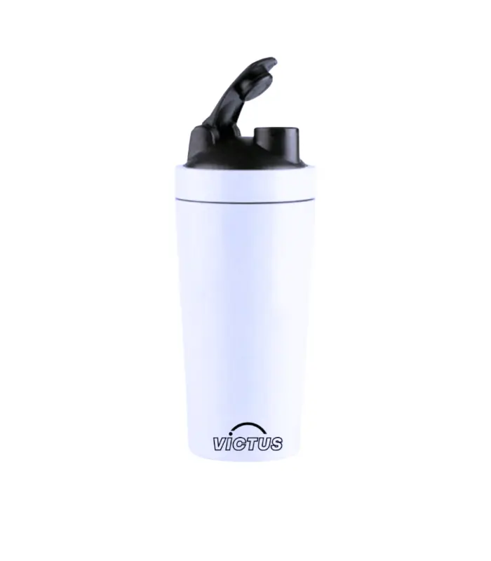 Shaker Sport Inox 750 ml – Blanc