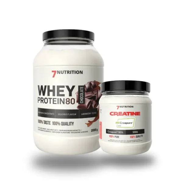 Pack Performance & Récupération 7NUTRITION - Whey Protein et Creatine