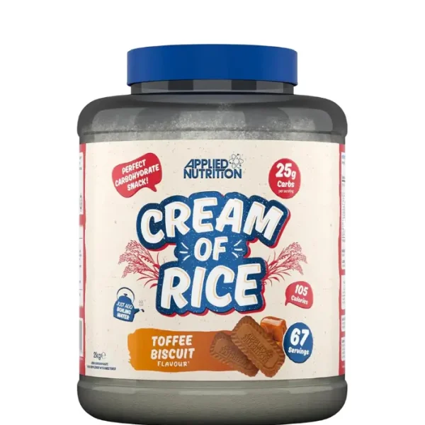 Cream of Rice 2 kg (67 servings) APPLIED NUTRITION