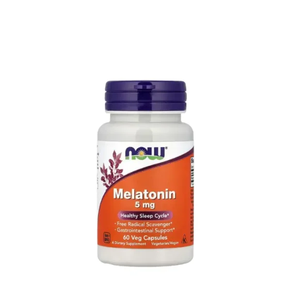 NOW MELATONIN 5mg 60 capsules